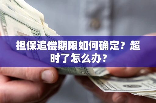 济南担保追偿期限如何确定？超时了怎么办？