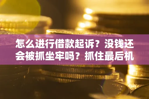 济南怎么进行借款起诉？没钱还会被抓坐牢吗？抓住最后机会！