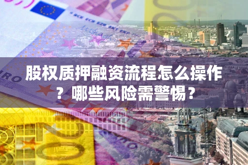 济南股权质押融资流程怎么操作？哪些风险需警惕？