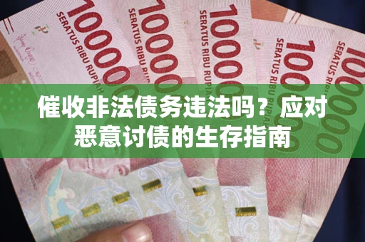 济南催收非法债务违法吗？应对恶意讨债的生存指南