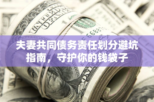 济南夫妻共同债务责任划分避坑指南，守护你的钱袋子